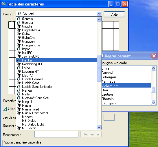 Liste polices