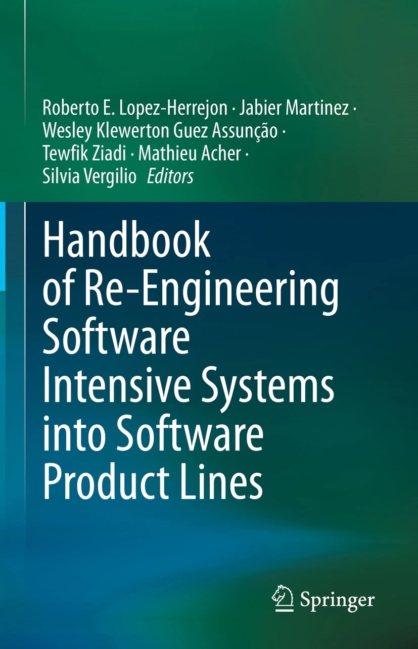Cover of Handbook of Re-Engineering Software Intensive Systems into Software Product Lines